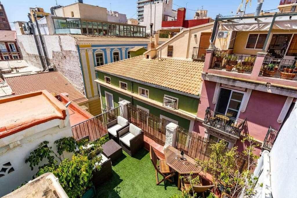 Dirdam Cascoantiguo -Roof Top -4 Min Playa Alicante Exteriör bild